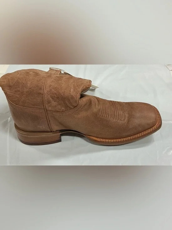 Tecovas Brown Leather Western Boots PR10-38 - Picture 4 of 6